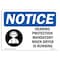 Signmission OSHA Sign, Hearing Protection Mandatory With, 10in X 7in Rigid Plastic, 10" W, 7" H, Landscape OS-NS-P-710-L-13371 - alternate 1